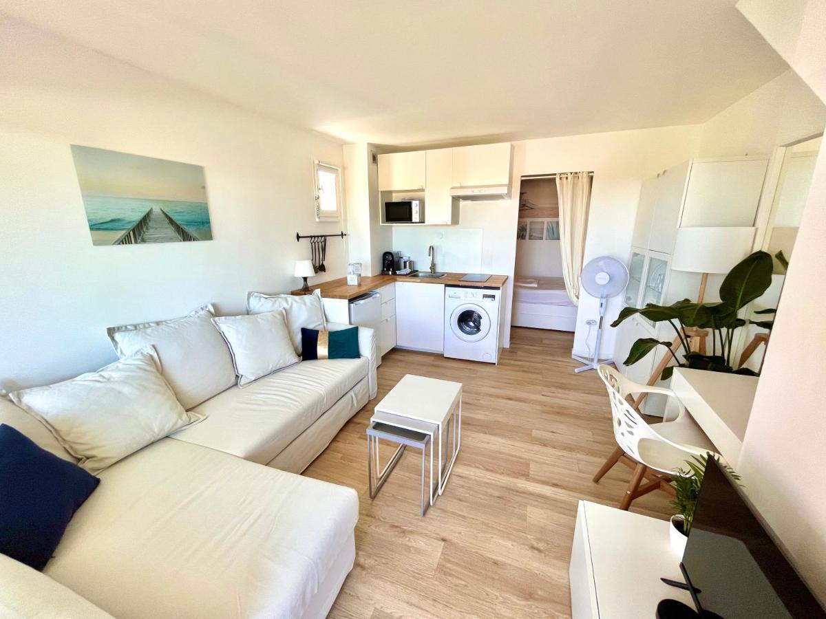 Appartement Entre La Lagune Et La Mer Avec Piscine, Direct Plage, Vue Partielle Mer سان سيبريان المظهر الخارجي الصورة