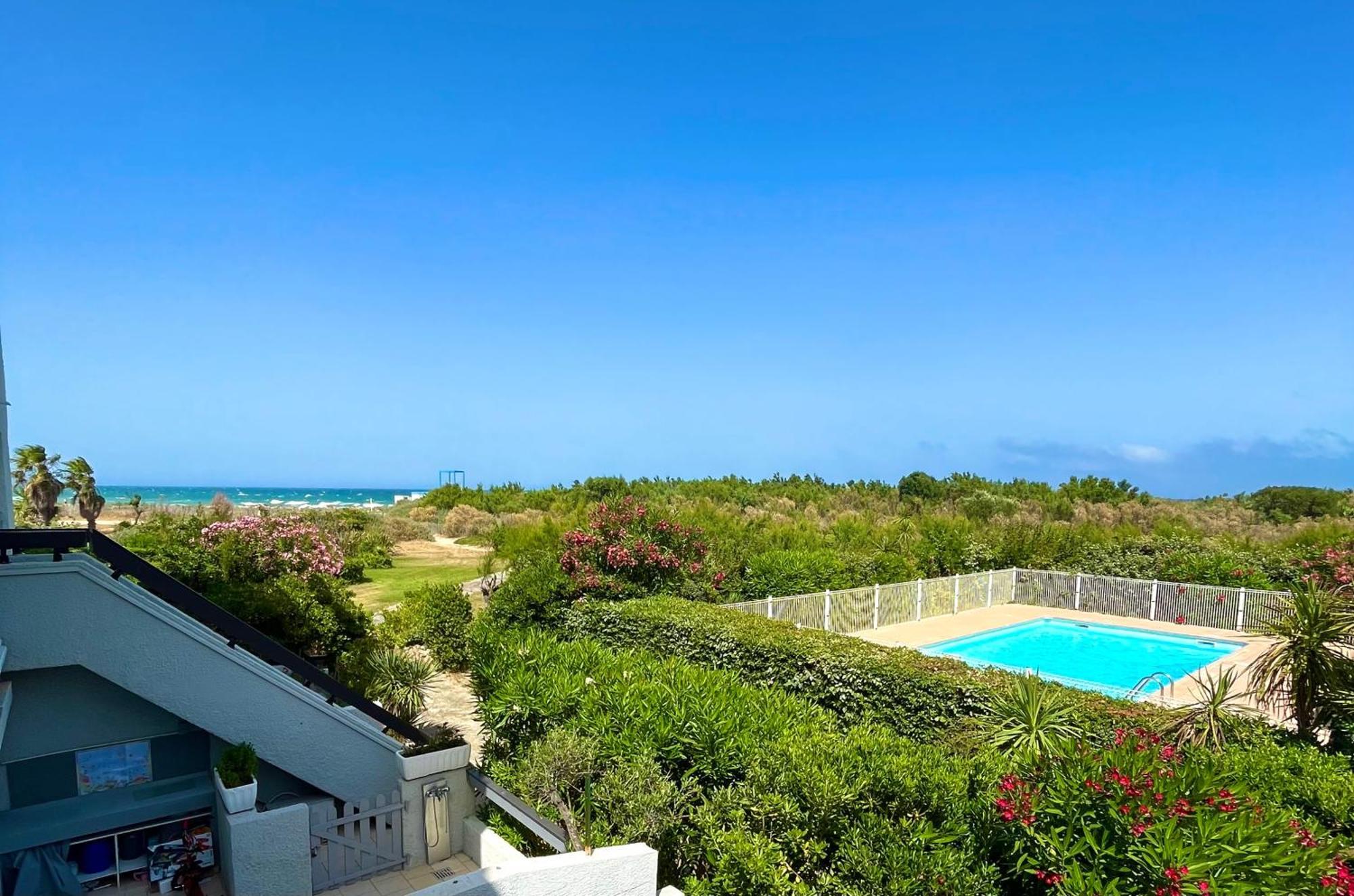 Appartement Entre La Lagune Et La Mer Avec Piscine, Direct Plage, Vue Partielle Mer سان سيبريان المظهر الخارجي الصورة
